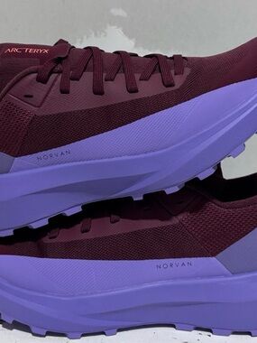 Arc'teryx Norvan Trail Shoe - Burgundy and Purple